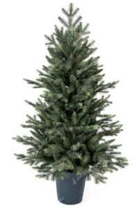 Stromček obsahuje veľký poičet 3D vetvičiek a je na nerozoznanie od živého. Stromček na obrázku ma 105cm a celý je postavený v umelom kvetináči.