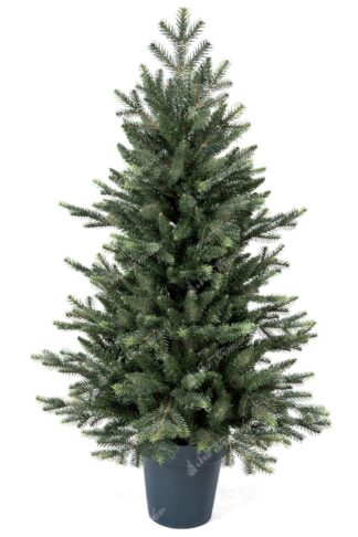 Stromček obsahuje veľký poičet 3D vetvičiek a je na nerozoznanie od živého. Stromček na obrázku ma 105cm a celý je postavený v umelom kvetináči.