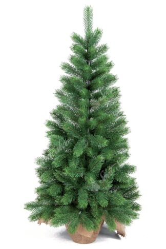 Maly krásny 3D smrek s veľkým počtom 3D vetvičiek vďaka čomu je na nerozoznanie od živého mini stromčeka.