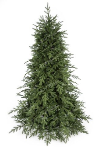 Umelý vianočný stromček 3D Smrek Mohutný. Vianočný stromček v realistickom prevedení a zelenej farbe.