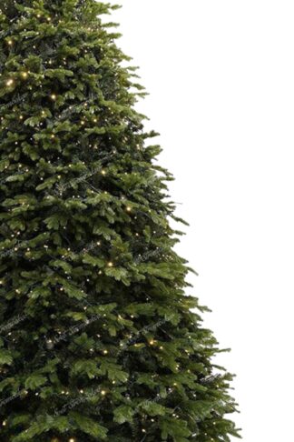 Detail stromčeka Gigantický vianočný stromček 3D Smrek Exkluzív s osvetlením