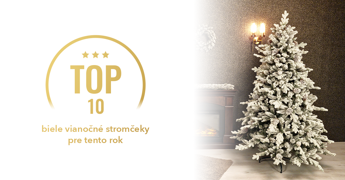 TOP biele stromčeky