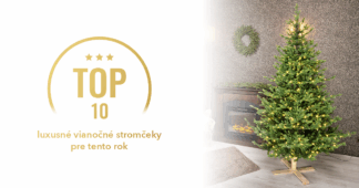 TOP 10 luxusné stromčeky SK