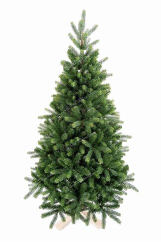 Umelý vianočný stromček 3D Smrek Fínsky, má svetlozelené ihličie.