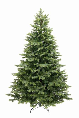 Umelý vianočný stromček 3D Jedľa Švédska. Stromček má prirodzene zelené ihličie.