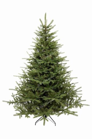 Umelý vianočný stromček 3D Smrek Islandský má dlhšie vytŕčajúce vetvičky, vďaka ktorým má košatý tvar a pôsobí ako živý.